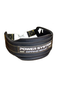 Пояс для обтяжень з ланцюгом Power System PS-3860 Dipping Beast неопреновий Black/Yellow