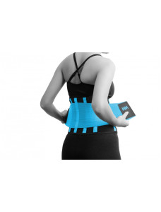 Пояс компресійний MadMax MFA-277 Slimming belt Black/turquoise S