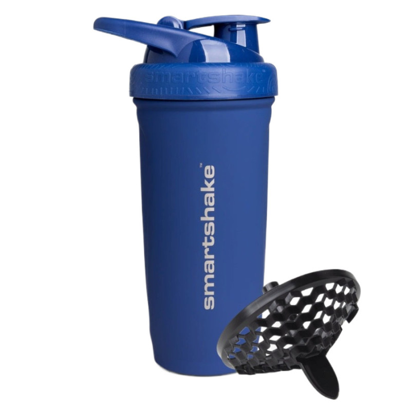 Шейкер спортивный SmartShake металлический Reforce Stainless Steel 30oz/900ml