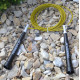 Скакалка скоростная PowerPlay 4202 Ultra Speed ​​Rope Желтая (2,9m.)