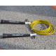Скакалка скоростная PowerPlay 4202 Ultra Speed ​​Rope Желтая (2,9m.)