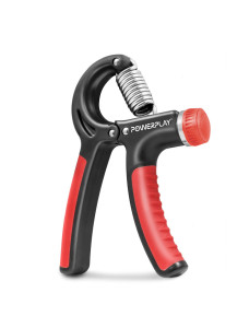 Еспандер кистьовий PowerPlay PP-4323 з регульованим навантаженням 10-40 кг. Strength Grip Чорно-червоний