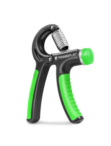 Еспандер кистьовий PowerPlay PP-4323 з регульованим навантаженням 10-40 кг. Strength Grip Чорно-зелений