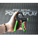 Эспандер кистевой PowerPlay PP-4323 с регулируемой нагрузкой 10-40 кг. Strength Grip Черно-зеленый