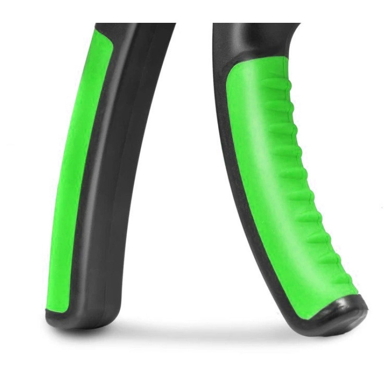 Эспандер кистевой PowerPlay PP-4323 с регулируемой нагрузкой 10-40 кг. Strength Grip Черно-зеленый