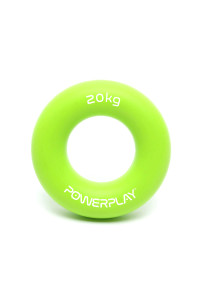 Эспандер кистевой силиконовый PowerPlay PP-4324 Hand Grip Ring Medium 20 кг. Зеленый