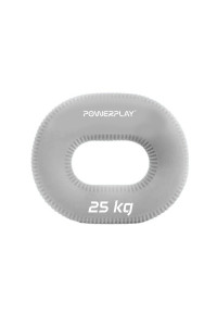 Эспандер кистевой силиконовый PowerPlay PP-4336 Hand Grip Large 25 кг. Серый