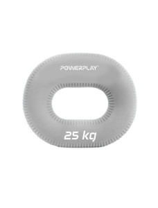 Еспандер кистьовий силіконовий PowerPlay PP-4336 Hand Grip Large 25 кг. Сірий