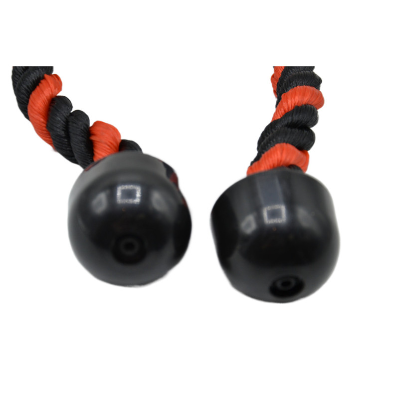 Канат для трицепса з подвійним хватом Power System PS-4041 Triceps Rope Black/Red
