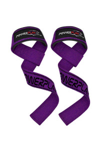 Лямки для тяги PowerPlay 7064 Lifting Gym Straps Фіолетові