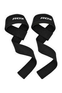 Лямки для тяги RDX W1 Gym Single Strap Black Plus