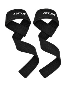 Лямки для тяги RDX W1 Gym Single Strap Black Plus