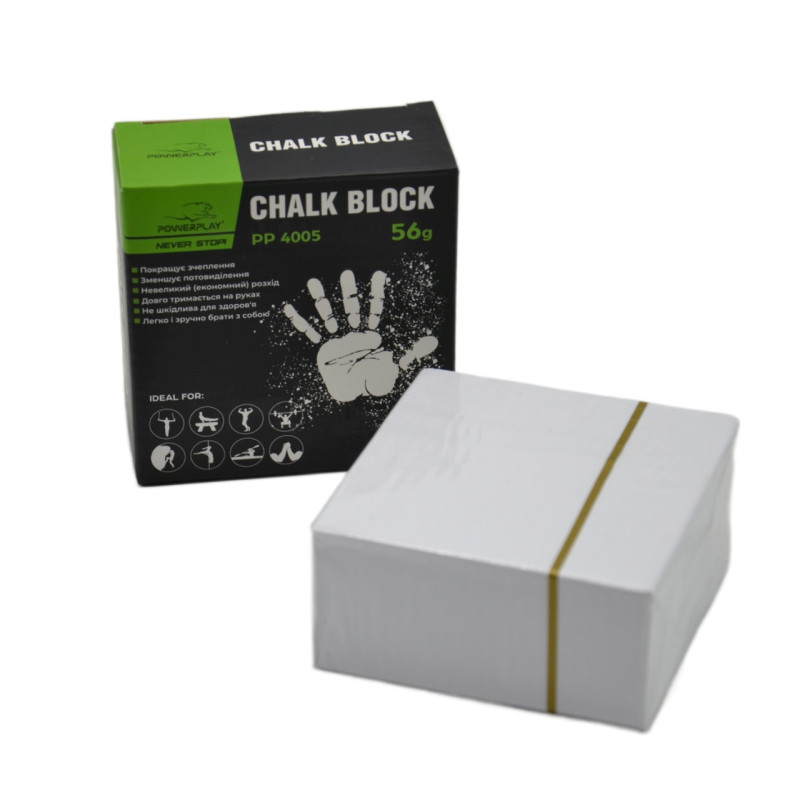 Магнезия-брикет PowerPlay 4005 Chalk Block 56г.
