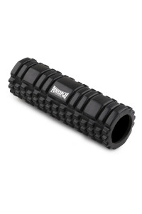 Масажний ролик (роллер) PowerPlay 4342 Massage Roller Чорний (30x10см.)