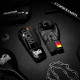 Перчатки для бокса Phantom Germany Black 12 унций (Бинты 4м. в подарок)