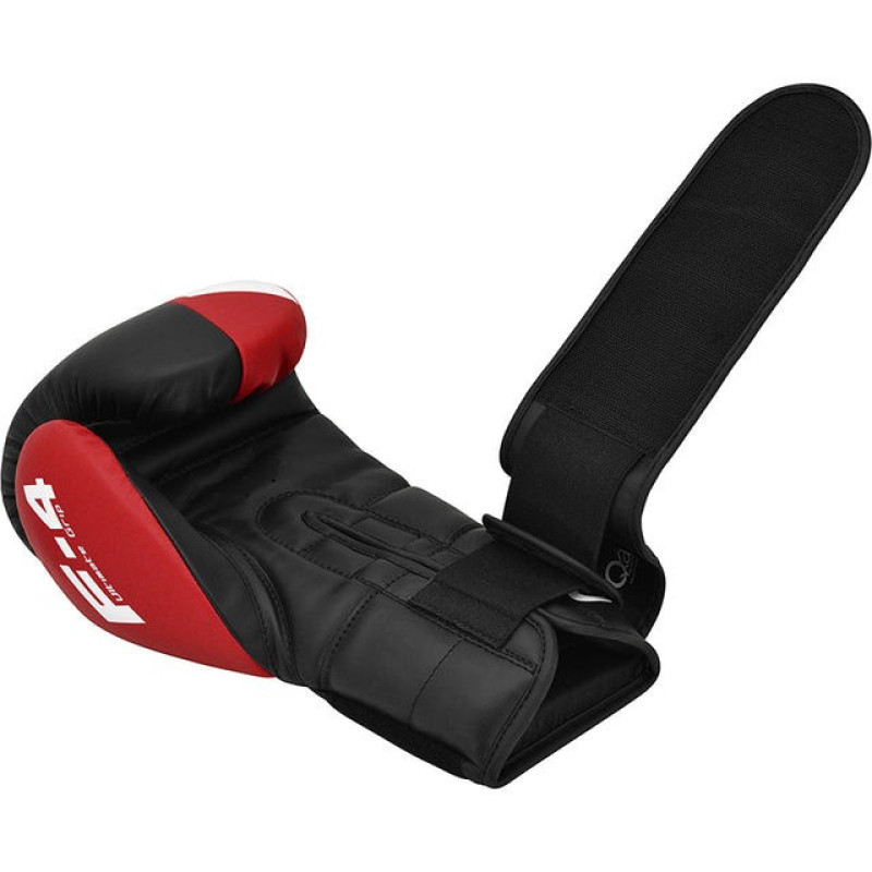 Перчатки для бокса RDX REX F4 RED/BLACK-12 унций (капа в комплекте)