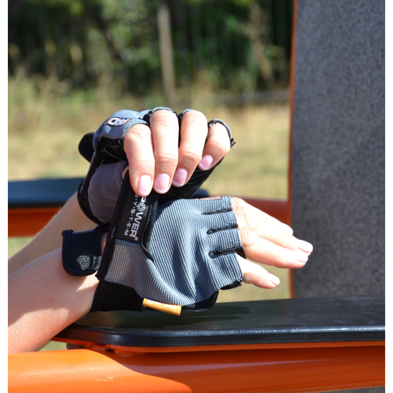 Рукавички для фітнесу Power System PS-2250 Pro Grip Grey S