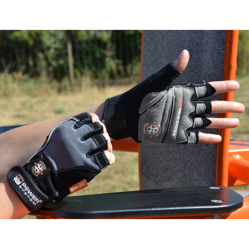 Рукавички для фітнесу Power System PS-2580 Man’s Power Black/Grey XL