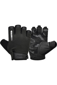 Перчатки для фитнеса RDX T2 Half Black S