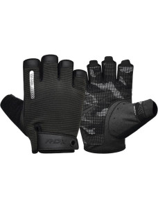 Рукавички для фітнесу RDX T2 Half Black S
