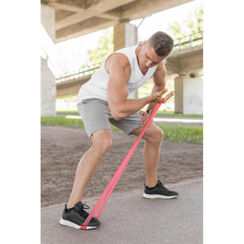 Резинка для фітнесу Power System PS-4061 Flex Loop Light Pink (опір 12кг.)