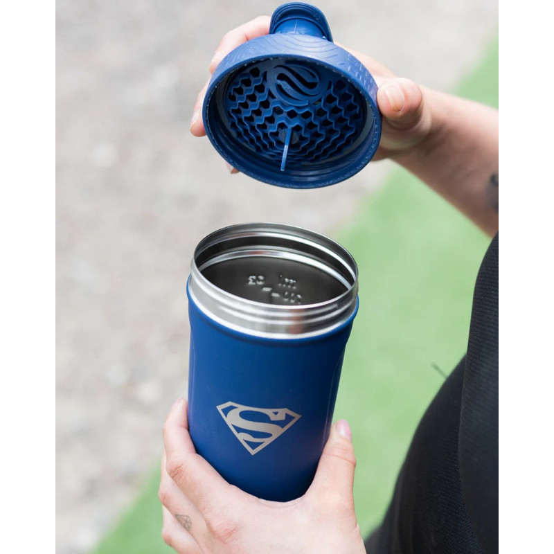 Шейкер спортивний SmartShake Reforce 900ml DC Superman