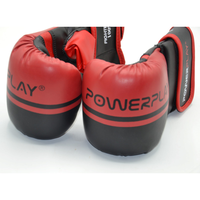 Снарядні рукавиці PowerPlay 3025 Чорно-Червоні S