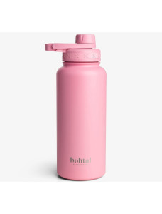 Пляшка для води металева Bohtal Insulated Sports Bottle 960 ml/32 oz Pink
