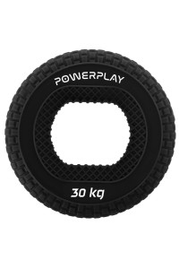 Еспандер кистьовий силіконовий PowerPlay PP-4333 Hand Grip Hard 30 кг. Чорний