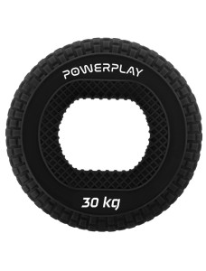 Еспандер кистьовий силіконовий PowerPlay PP-4333 Hand Grip Hard 30 кг. Чорний