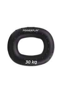 Еспандер кистьовий силіконовий PowerPlay PP-4337 Hand Grip Hard 30 кг. Чорний