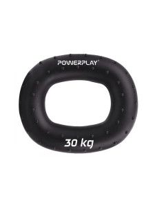 Еспандер кистьовий силіконовий PowerPlay PP-4337 Hand Grip Hard 30 кг. Чорний