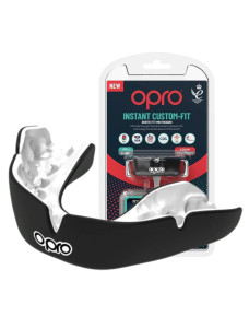 Капа OPRO Instant доросла (вік 11+) Black/White (art.102520001)