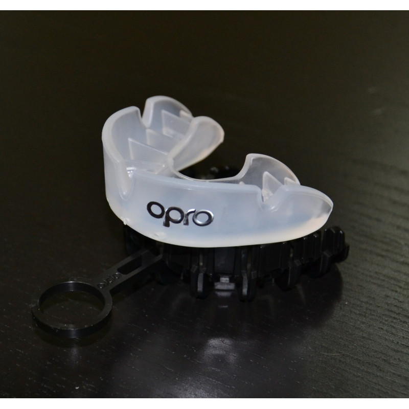Капа OPRO Silver доросла (вік 11+) Clear (art.102502006)