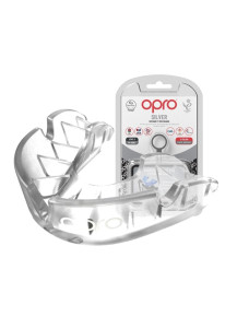 Капа OPRO Silver доросла (вік 11+) Clear (art.102502006)