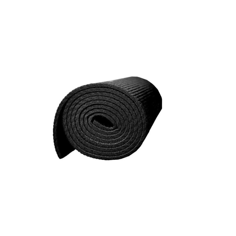 Килимок для йоги та фітнесу PowerPlay 4010 PVC Yoga Mat Чорний (173x61x0.6)