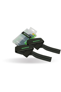 Лямки для тяги MadMax MFA-269 Non slide & slip wrist straps Black