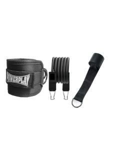 Манжета для тяги PowerPlay 4334 Ankle Strap Чорна