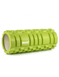 Масажний ролик (роллер) PowerPlay 4025 Massage Roller Зелений (33x14см.)
