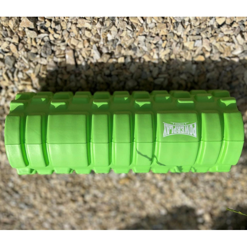 Массажный ролик (роллер) PowerPlay 4025 Massage Roller Зеленый (33x14см.)