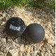 Масажний силіконовий подвійний м*яч PowerPlay PP-4355 Silicone Lacrosse Peanut Ball (6.3*12.6см.) Чорний