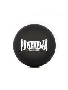 Масажний силіконовий м*яч PowerPlay PP-4354 Silicone Lacrosse Ball (6.3см.) Чорний