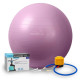 М*яч для фітнесу (фітбол) PowerPlay 4001 ?75 cm Gymball Фіолетовий + помпа