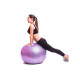 М*яч для фітнесу (фітбол) PowerPlay 4001 ?75 cm Gymball Фіолетовий + помпа