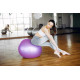 М*яч для фітнесу (фітбол) PowerPlay 4001 ?75 cm Gymball Фіолетовий + помпа