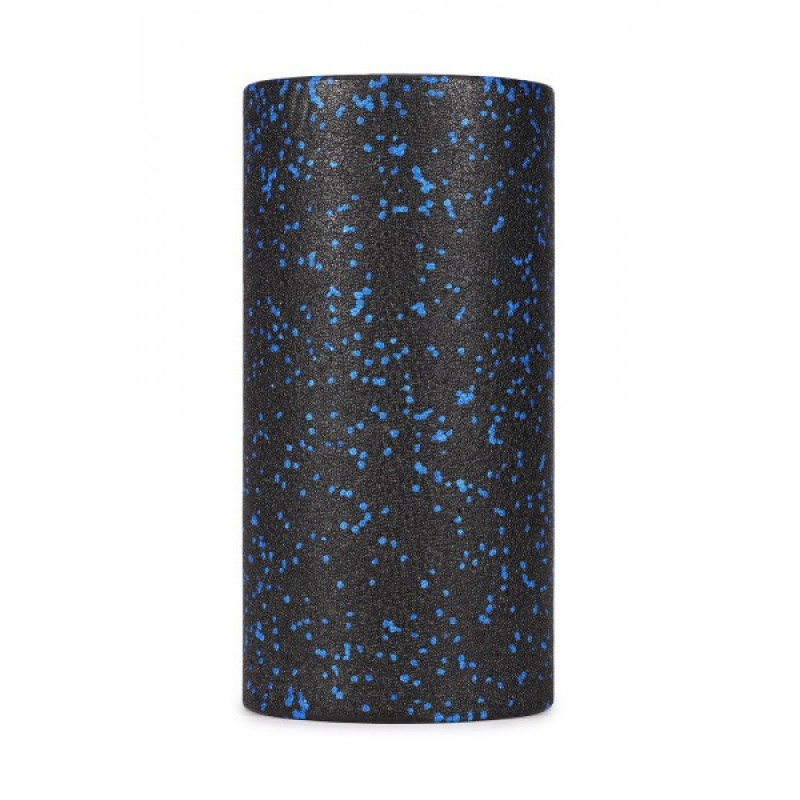 Набір для йоги PowerPlay PP_4008 EPP Foam Roller Set роллер + 2 масажні м*ячі Чорно-синій