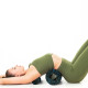 Набір для йоги PowerPlay PP_4008 EPP Foam Roller Set роллер + 2 масажні м*ячі Чорно-синій