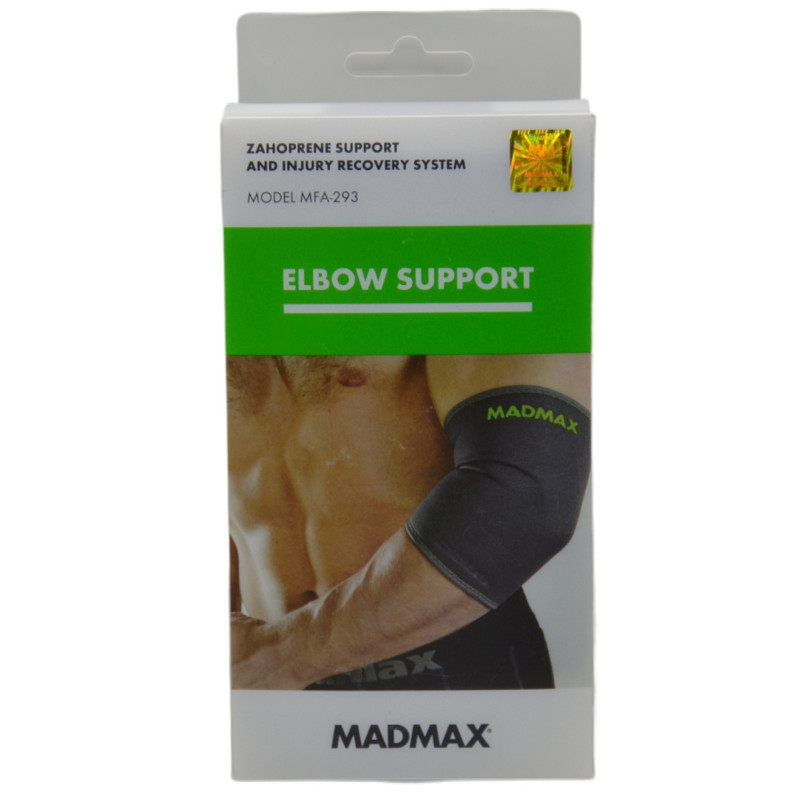 Налокотник MadMax MFA-293 Zahoprene Elbow Support Dark Grey/Green (1шт.) M