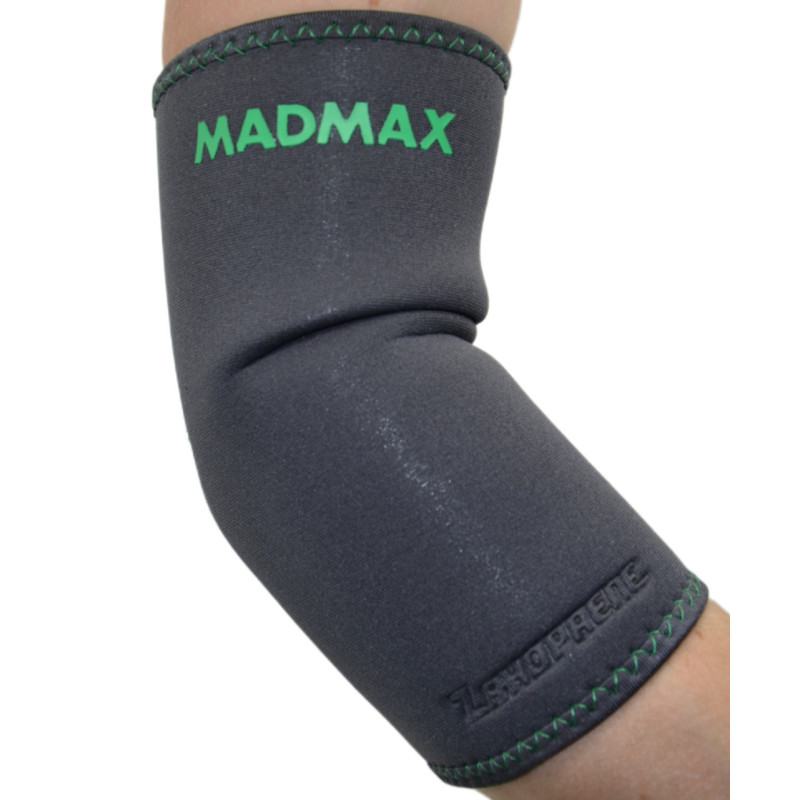 Налокотник MadMax MFA-293 Zahoprene Elbow Support Dark Grey/Green (1шт.) M