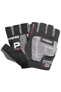 Рукавички для фітнесу Power System PS-2300 Fitness Grey/Black S